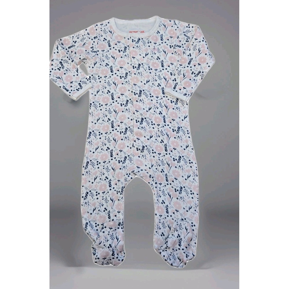 Magnetic Me FLoral Vintage Style‎ Footie (6-9months 16-19lbs) Organic Cotton